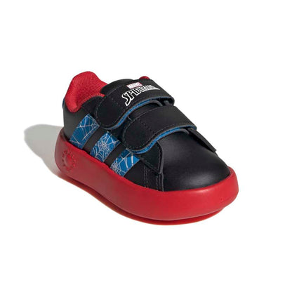 Zapatillas Adidas Grand Court Spider-Man Niños - Urbano | JQ7828 Negro