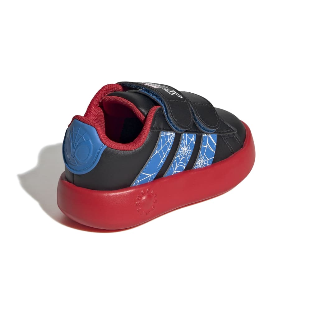 Zapatillas Adidas Grand Court Spider-Man Niños - Urbano | JQ7828 Negro
