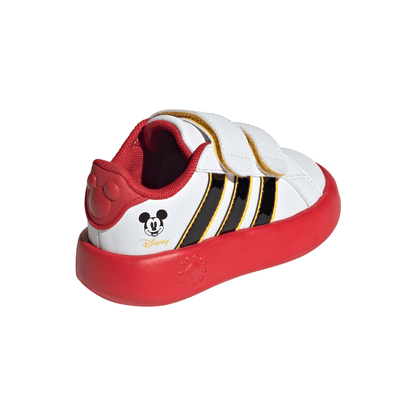 Adidas x Disney Mickey Grand Court Niños - Urbano | JQ8070 Blanco
