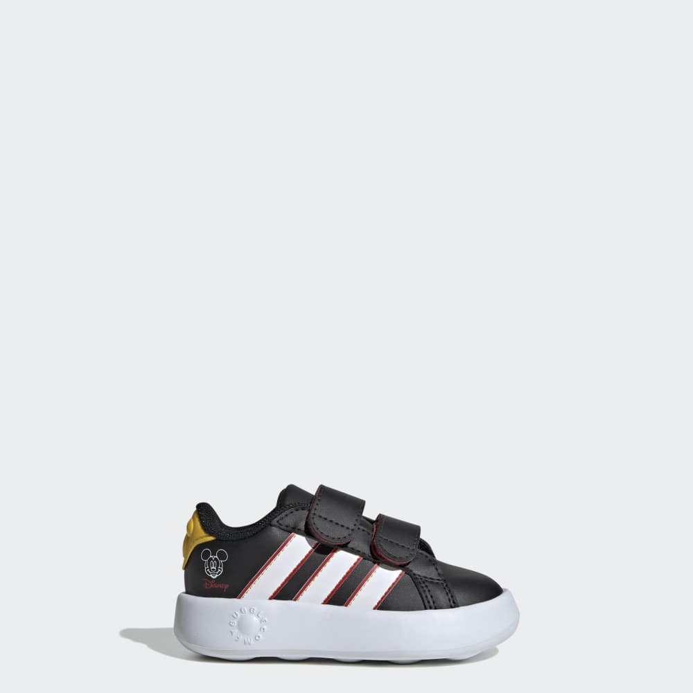 Zapatillas Adidas Disney Mickey Mouse Grand Court Niños - Urbano | JQ8071 Negro