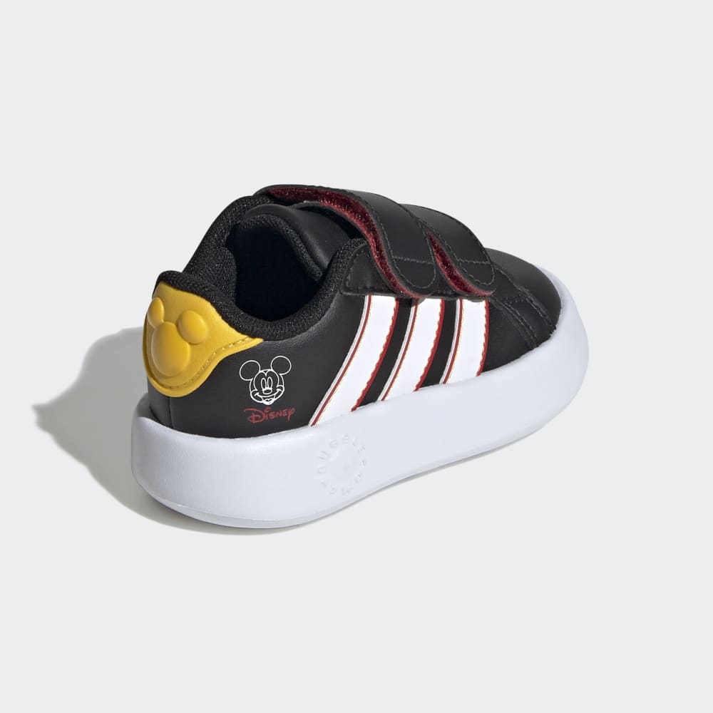 Zapatillas Adidas Disney Mickey Mouse Grand Court Niños - Urbano | JQ8071 Negro
