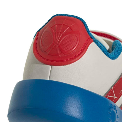 Zapatillas Adidas Grand Court Spider-Man Niños - Urbano | JQ8072 Blanco