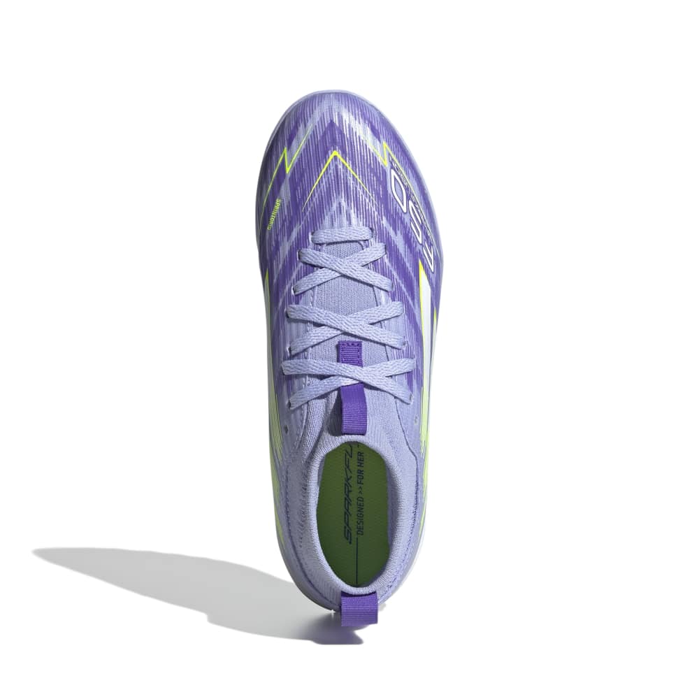 Zapatillas Adidas F50 Sparkfusion League TF Niños - Fútbol | JR1416 Lila
