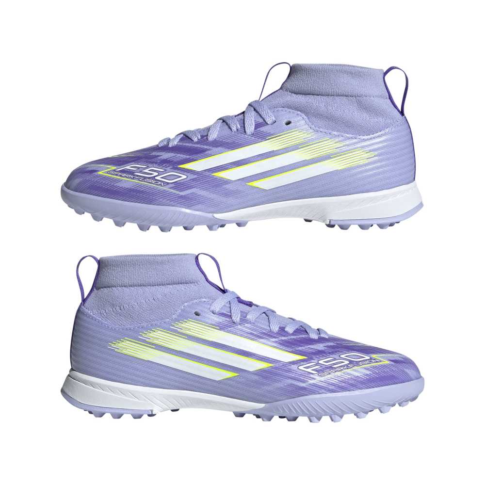 Zapatillas Adidas F50 Sparkfusion League TF Niños - Fútbol | JR1416 Lila