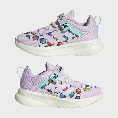 Zapatillas Adidas Minecraft Fortarun Niños - Urbano | JR1950 Lila