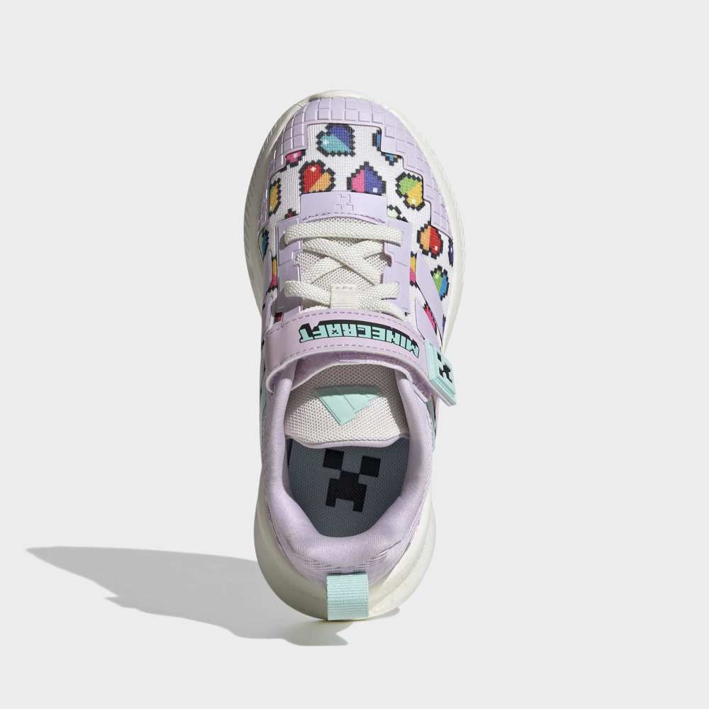 Zapatillas Adidas Minecraft Fortarun Niños - Urbano | JR1950 Lila