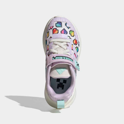 Zapatillas Adidas Minecraft Fortarun Niños - Urbano | JR1950 Lila