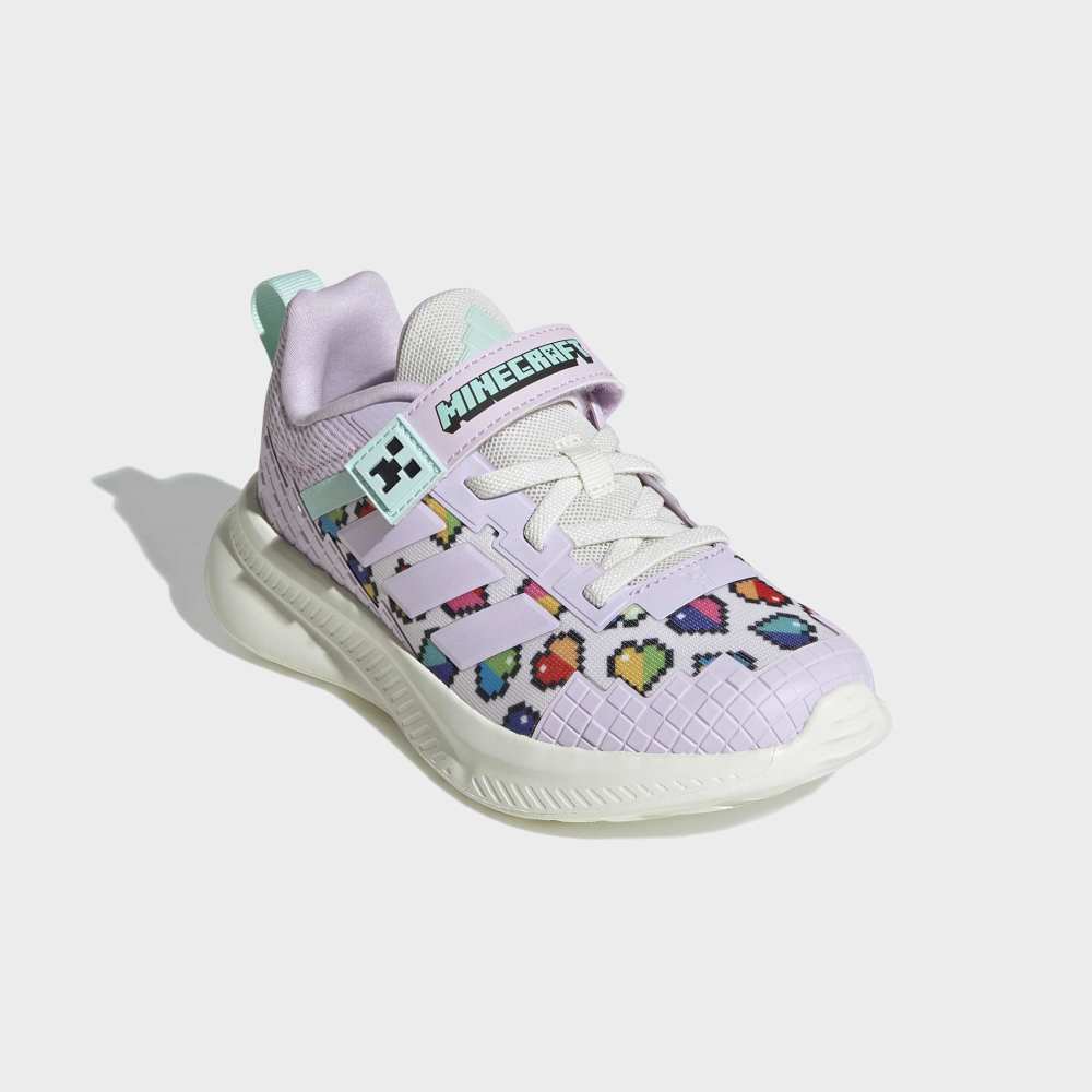Zapatillas Adidas Minecraft Fortarun Niños - Urbano | JR1950 Lila