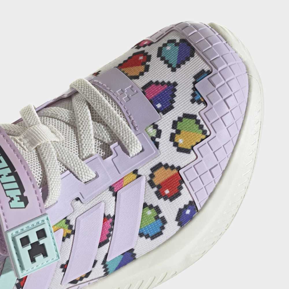 Zapatillas Adidas Minecraft Fortarun Niños - Urbano | JR1950 Lila