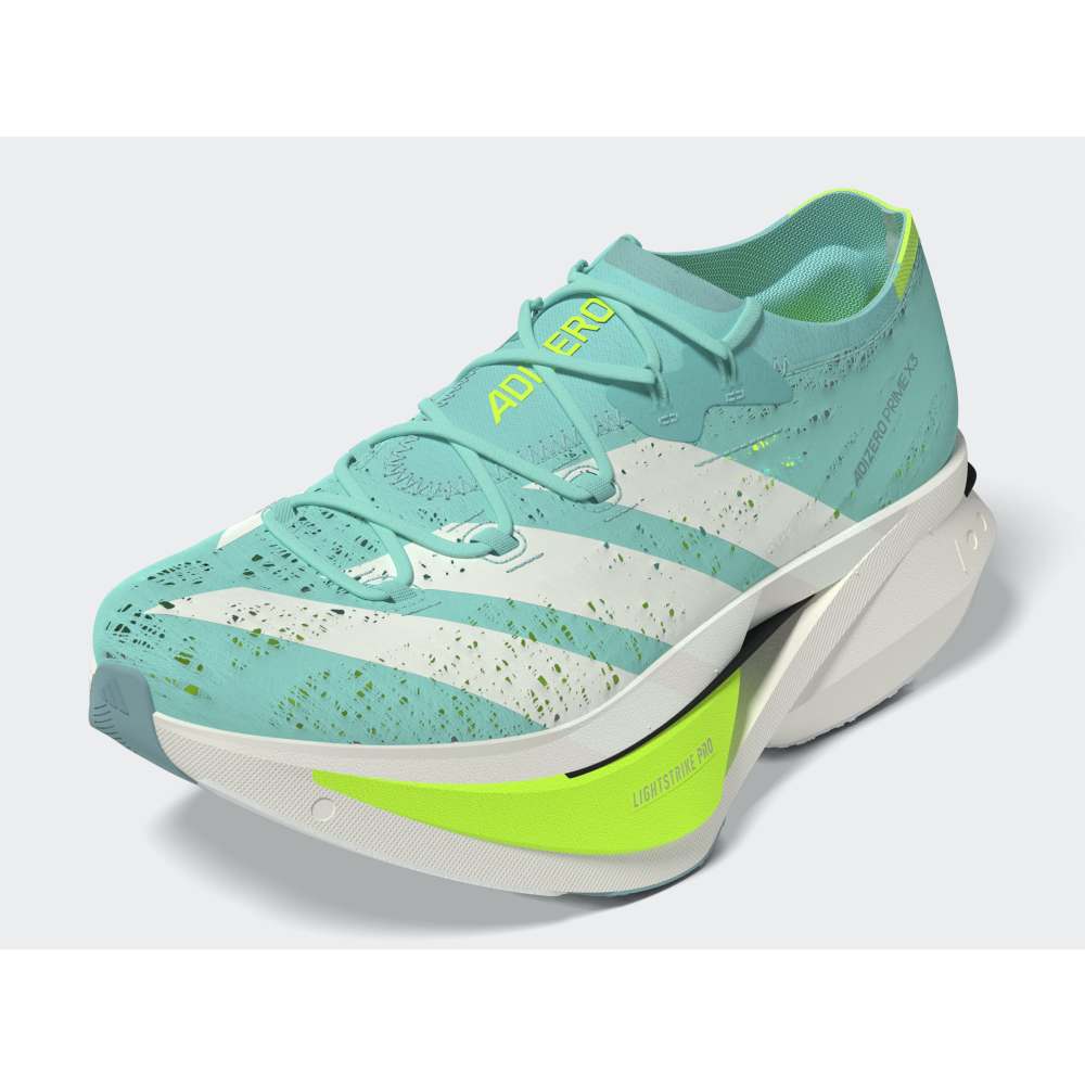 Zapatillas Adidas Adizero Prime x3 Strung Unisex - Running | JR2598 Turquesa
