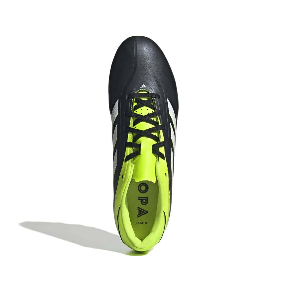 Zapatillas Adidas Copa Pure III Club FG/MG Hombre - Fútbol | JR2896 Negro
