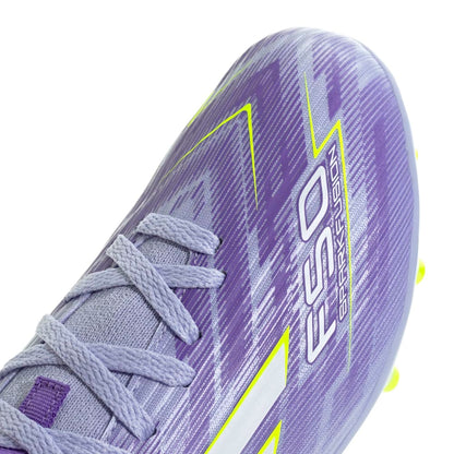 Zapatillas Adidas F50 SparkFusion League FG/AG Niños - Fútbol | JR3959 Lila