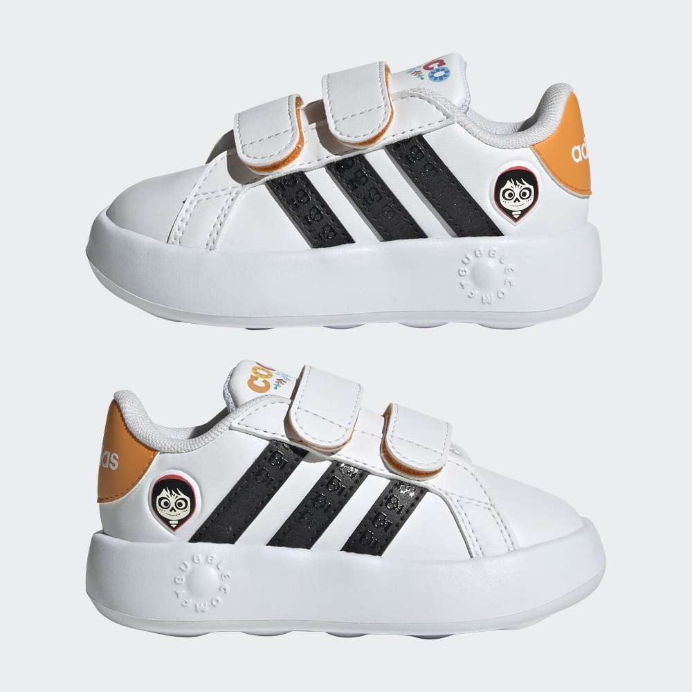 Zapatillas Adidas Grand Court Disney Coco Niños - Urbano | Blanco