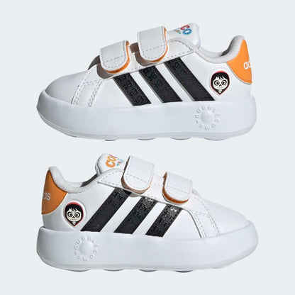 Zapatillas Adidas Grand Court Disney Coco Niños - Urbano | Blanco