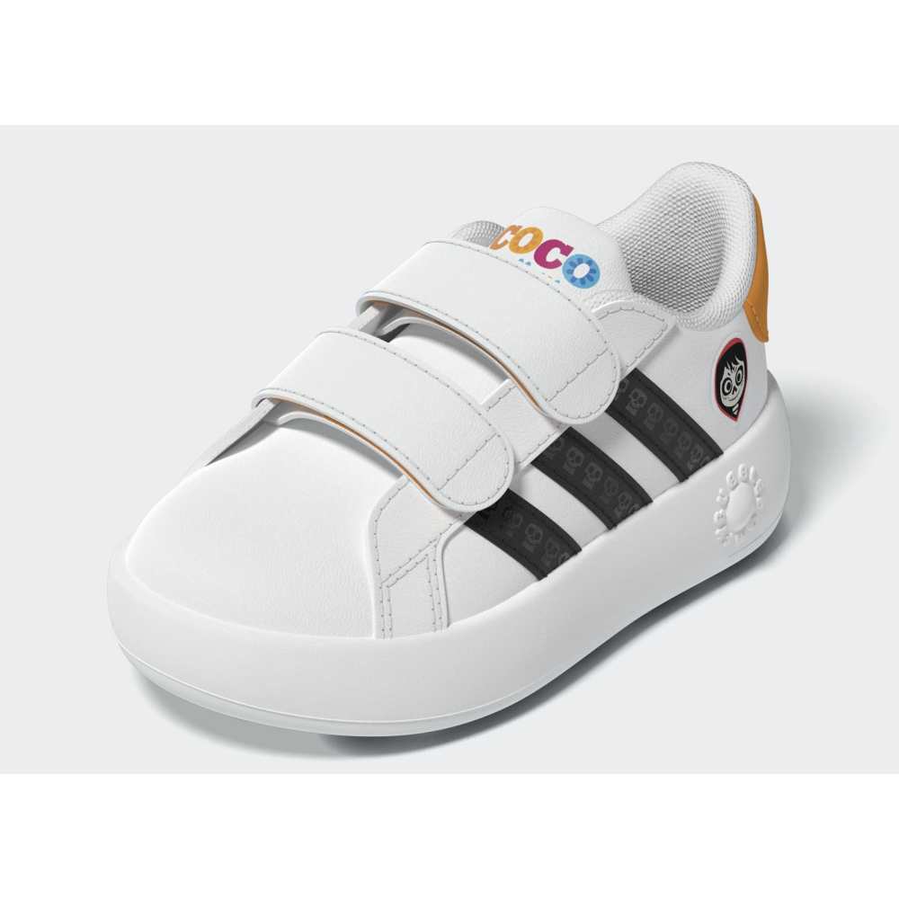 Zapatillas Adidas Grand Court Disney Coco Niños - Urbano | Blanco