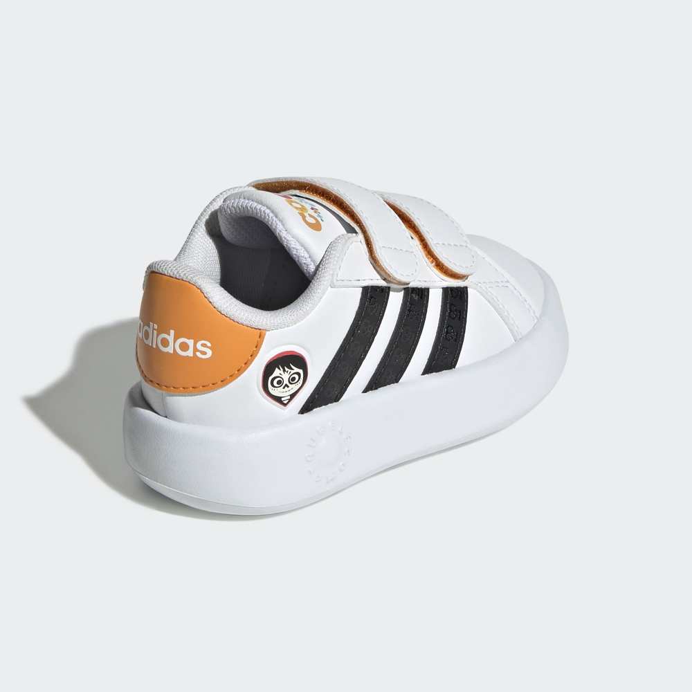 Zapatillas Adidas Grand Court Disney Coco Niños - Urbano | Blanco