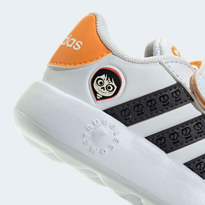 Zapatillas Adidas Grand Court Disney Coco Niños - Urbano | Blanco
