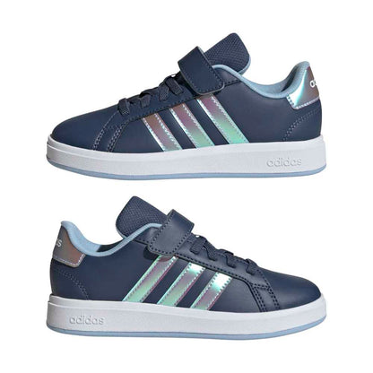 Zapatillas Adidas Grand Court 2.0 Niños - Urbano | JR6118 Azul