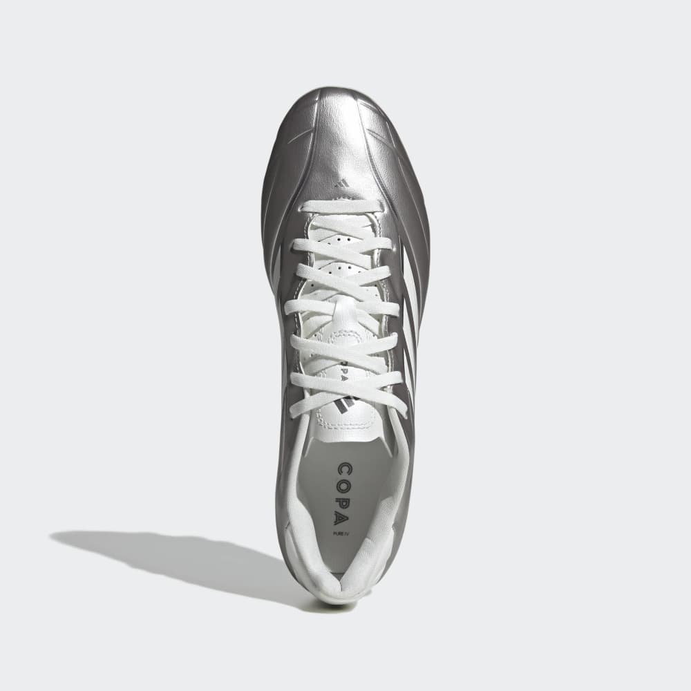 Zapatillas Adidas Copa Pure lV Club FG/MG Hombre - Fútbol | JR6186 Plateado