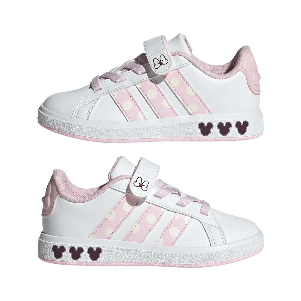 Adidas Grand Court Disney Minnie Mouse Niños - Urbano | Blanco