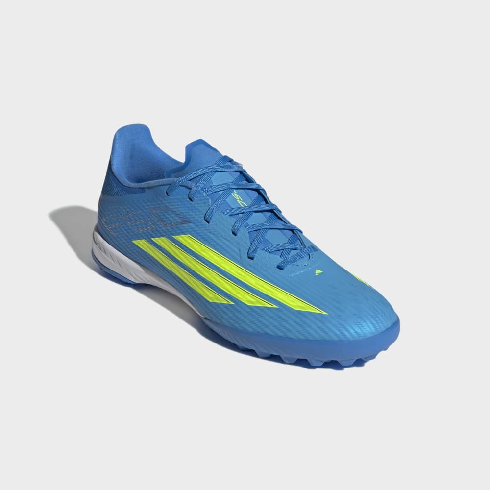 Zapatillas Adidas F50 League TF Hombre - Fútbol | JR8975 Celeste