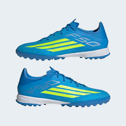 Zapatillas Adidas F50 League TF Hombre - Fútbol | JR8975 Celeste