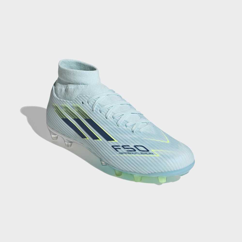 Zapatillas Adidas F50 Sparkfusion League FG/AG Mujer - Fútbol | JR8998 Bronze Strata