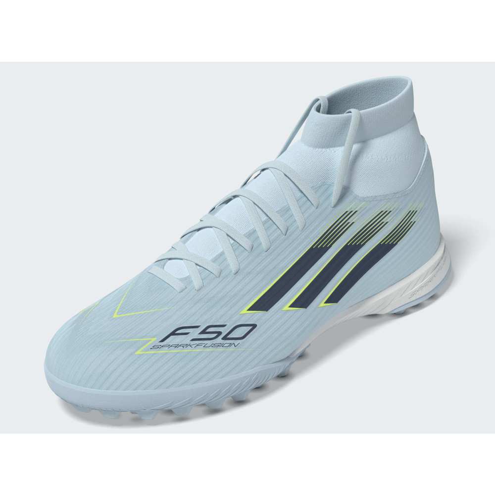 Zapatillas Adidas F50 Sparkfusion League TF Mujer - Fútbol | JR9003 Celeste