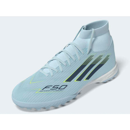 Zapatillas Adidas F50 Sparkfusion League TF Mujer - Fútbol | JR9003 Celeste