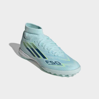 Zapatillas Adidas F50 Sparkfusion League TF Mujer - Fútbol | JR9003 Celeste