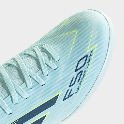 Zapatillas Adidas F50 Sparkfusion League TF Mujer - Fútbol | JR9003 Celeste