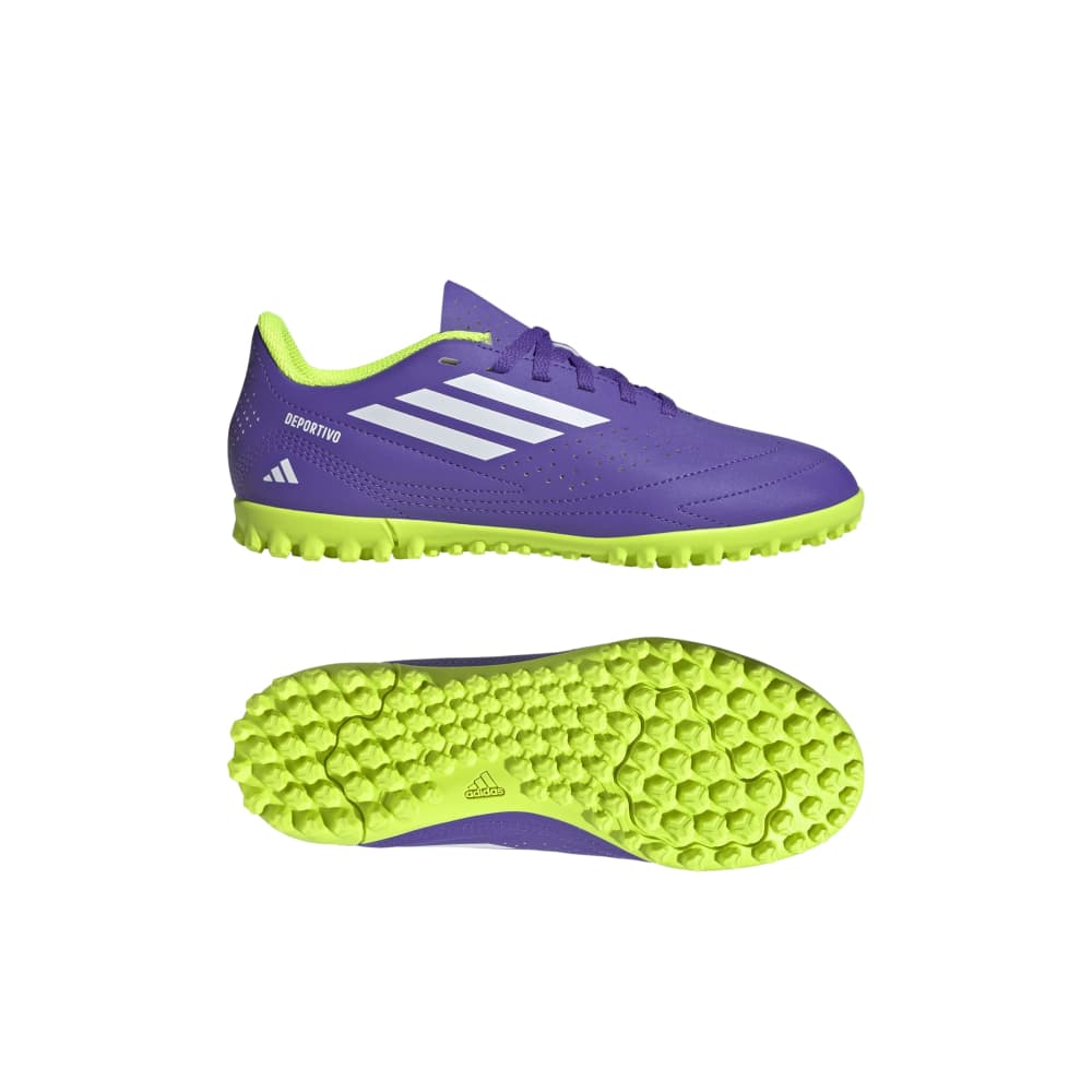 Zapatillas Adidas Deportivo III TF Unisex - Fútbol | JS0185 Púrpura