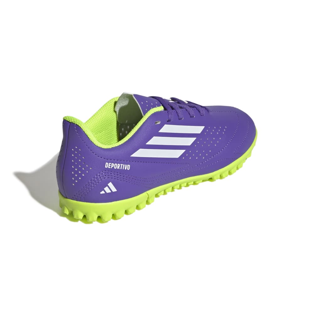Zapatillas Adidas Deportivo III TF Unisex - Fútbol | JS0185 Púrpura