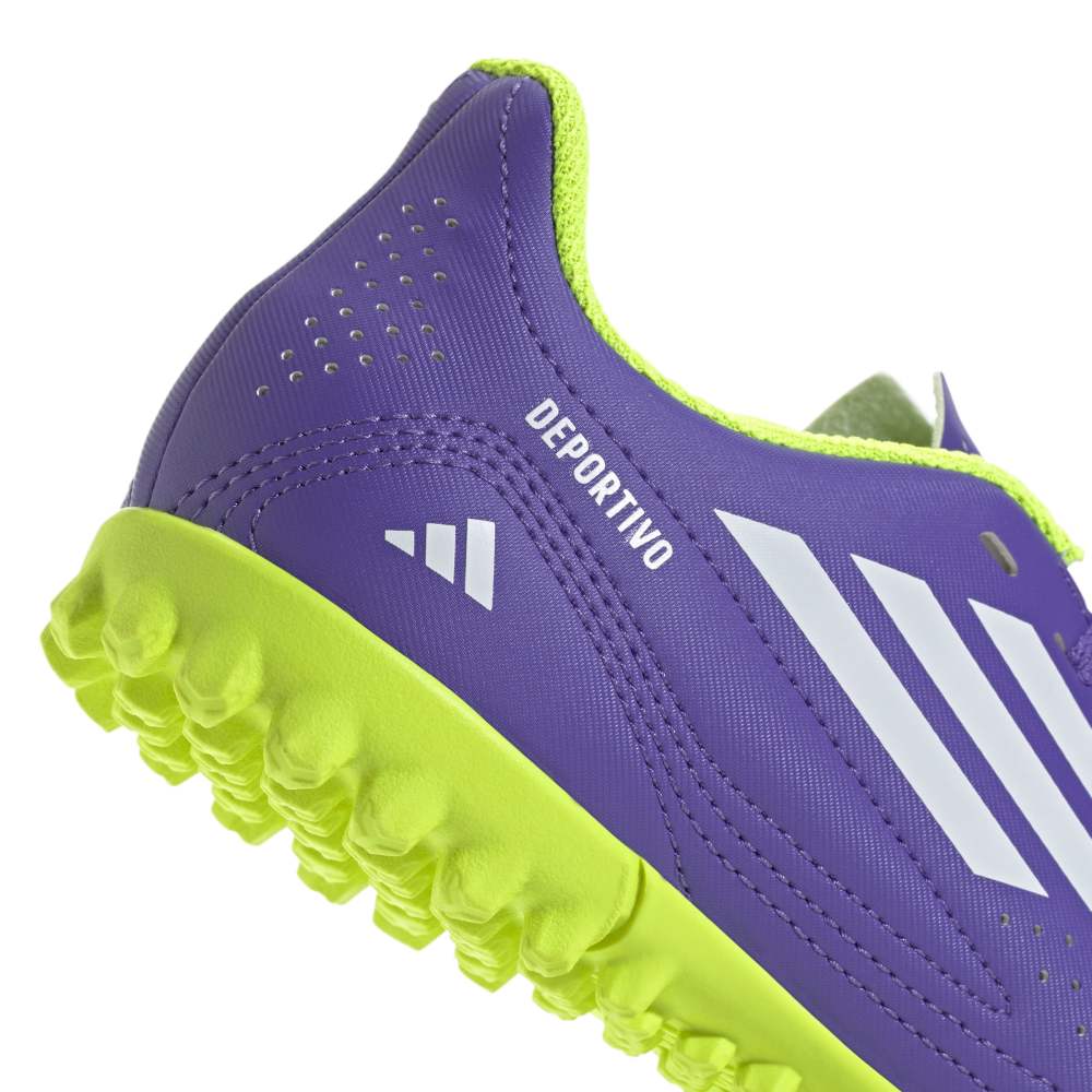 Zapatillas Adidas Deportivo III TF Unisex - Fútbol | JS0185 Púrpura