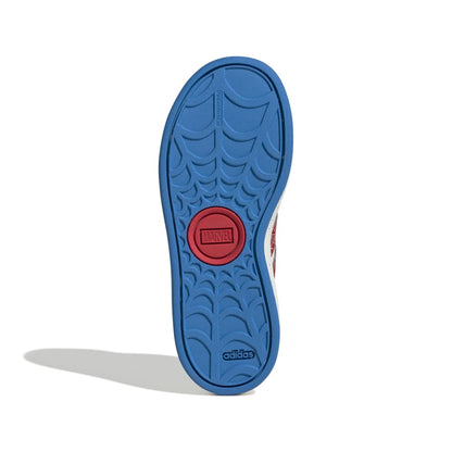 Zapatillas Adidas Grand Court Spider-Man Niños - Urbano | JS0778 Blanco