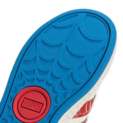 Zapatillas Adidas Grand Court Spider-Man Niños - Urbano | JS0778 Blanco