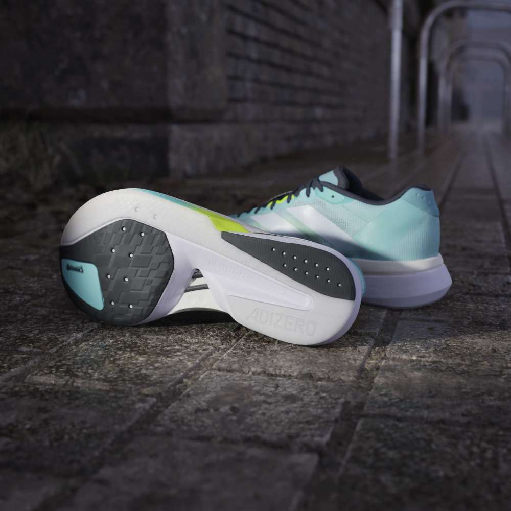 Adidas Adizero Boston 13 Hombre - Running | JS4945 Flash Aqua