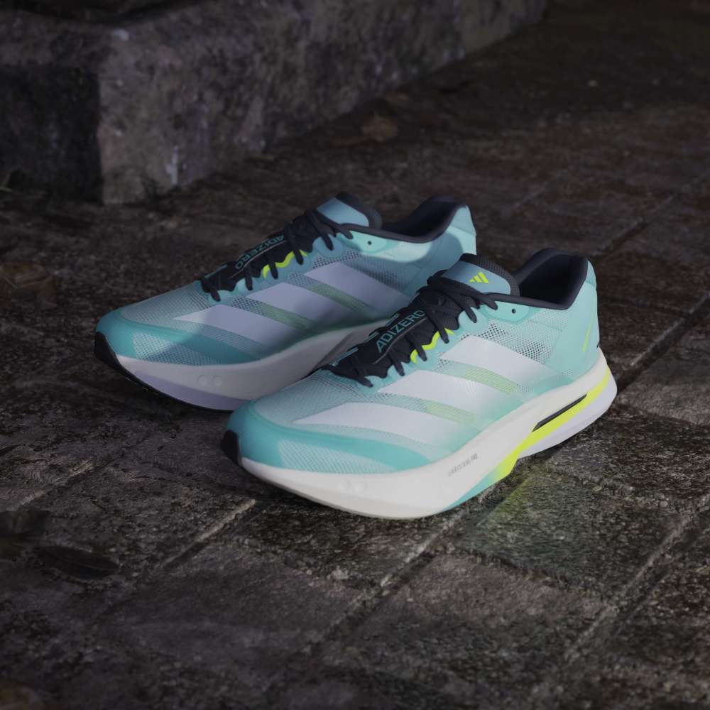 Adidas Adizero Boston 13 Hombre - Running | JS4945 Flash Aqua