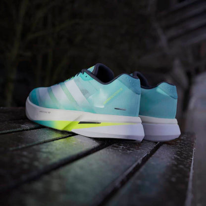 Adidas Adizero Boston 13 Hombre - Running | JS4945 Flash Aqua
