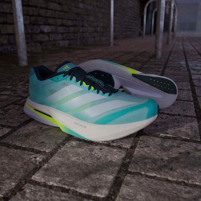 Adidas Adizero Boston 13 Hombre - Running | JS4945 Flash Aqua