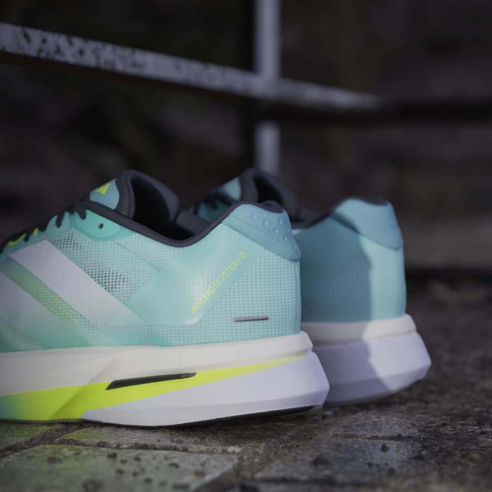 Adidas Adizero Boston 13 Hombre - Running | JS4945 Flash Aqua