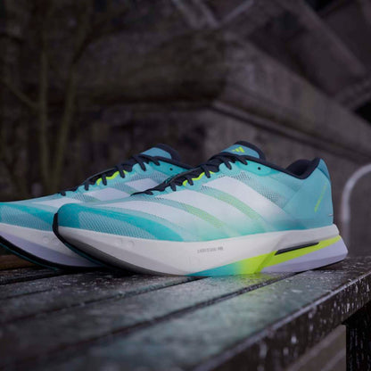 Adidas Adizero Boston 13 Hombre - Running | JS4945 Flash Aqua