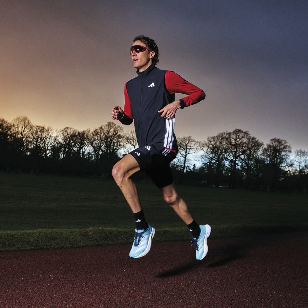 Adidas Adizero Boston 13 Hombre - Running | JS4945 Flash Aqua