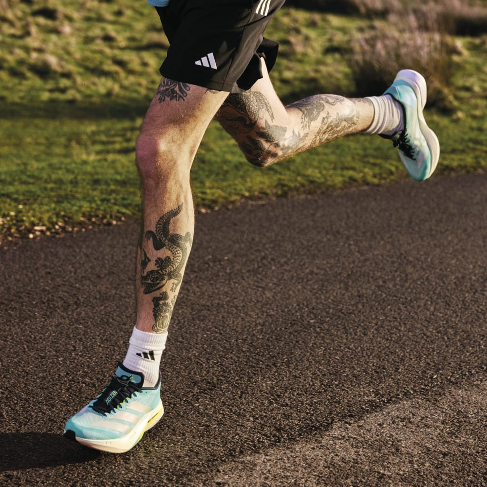 Adidas Adizero Boston 13 Hombre - Running | JS4945 Flash Aqua