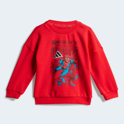 Conjunto Adidas Marvel Spider-Man Niños - Urbano | JV7371 Rojo