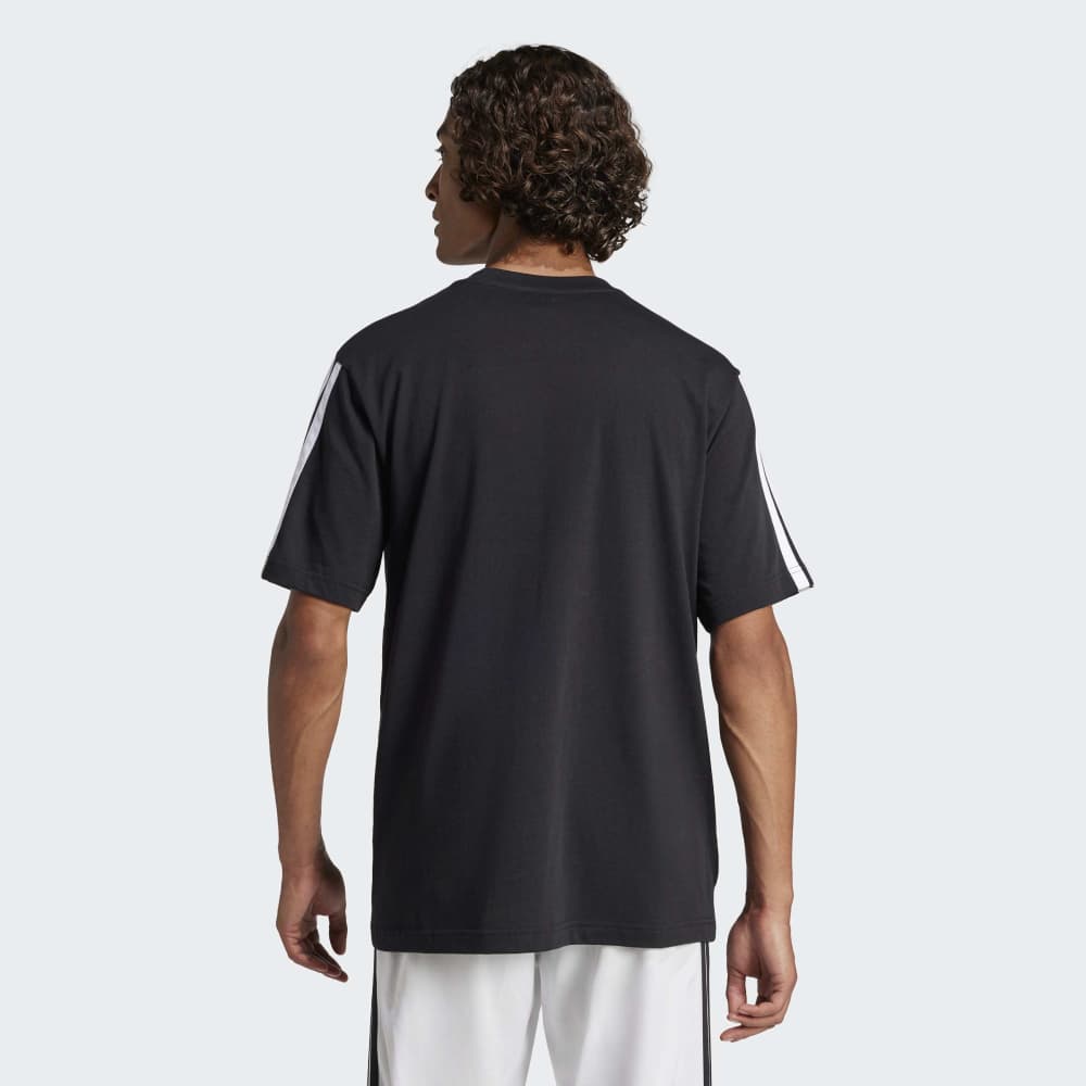 Polo Adidas Essentials 3T Hombre - Urbano | JW1949 Negro