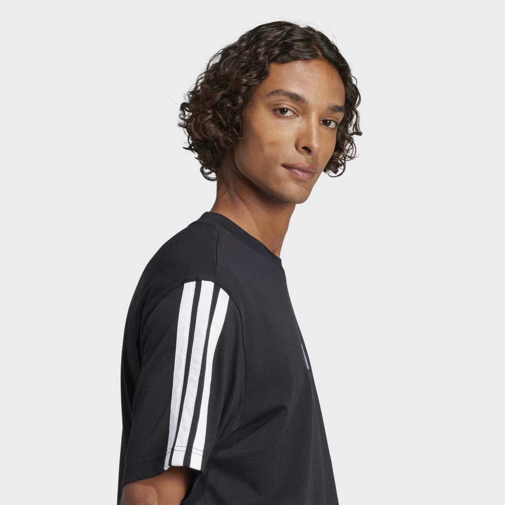 Polo Adidas Essentials 3T Hombre - Urbano | JW1949 Negro