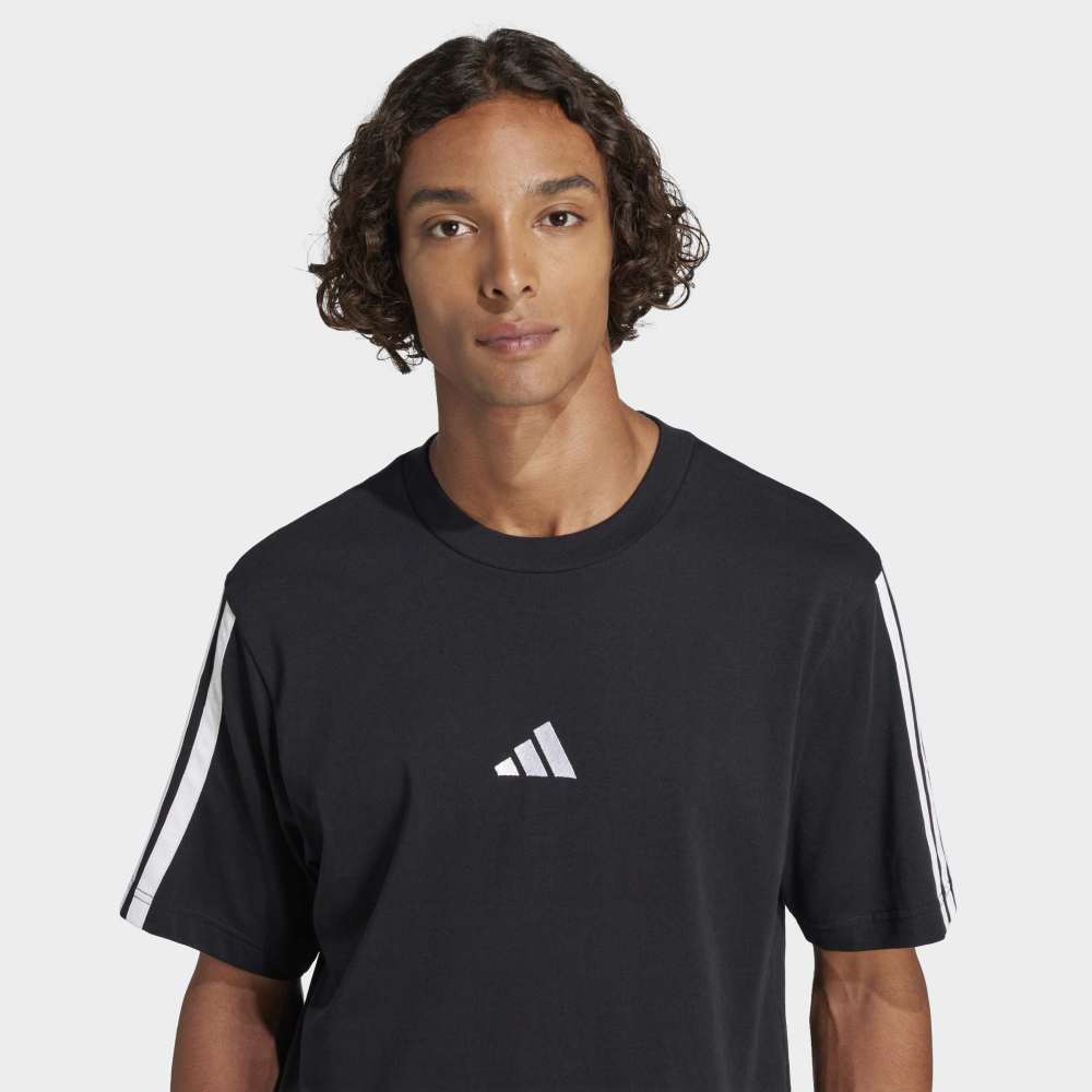 Polo Adidas Essentials 3T Hombre - Urbano | JW1949 Negro
