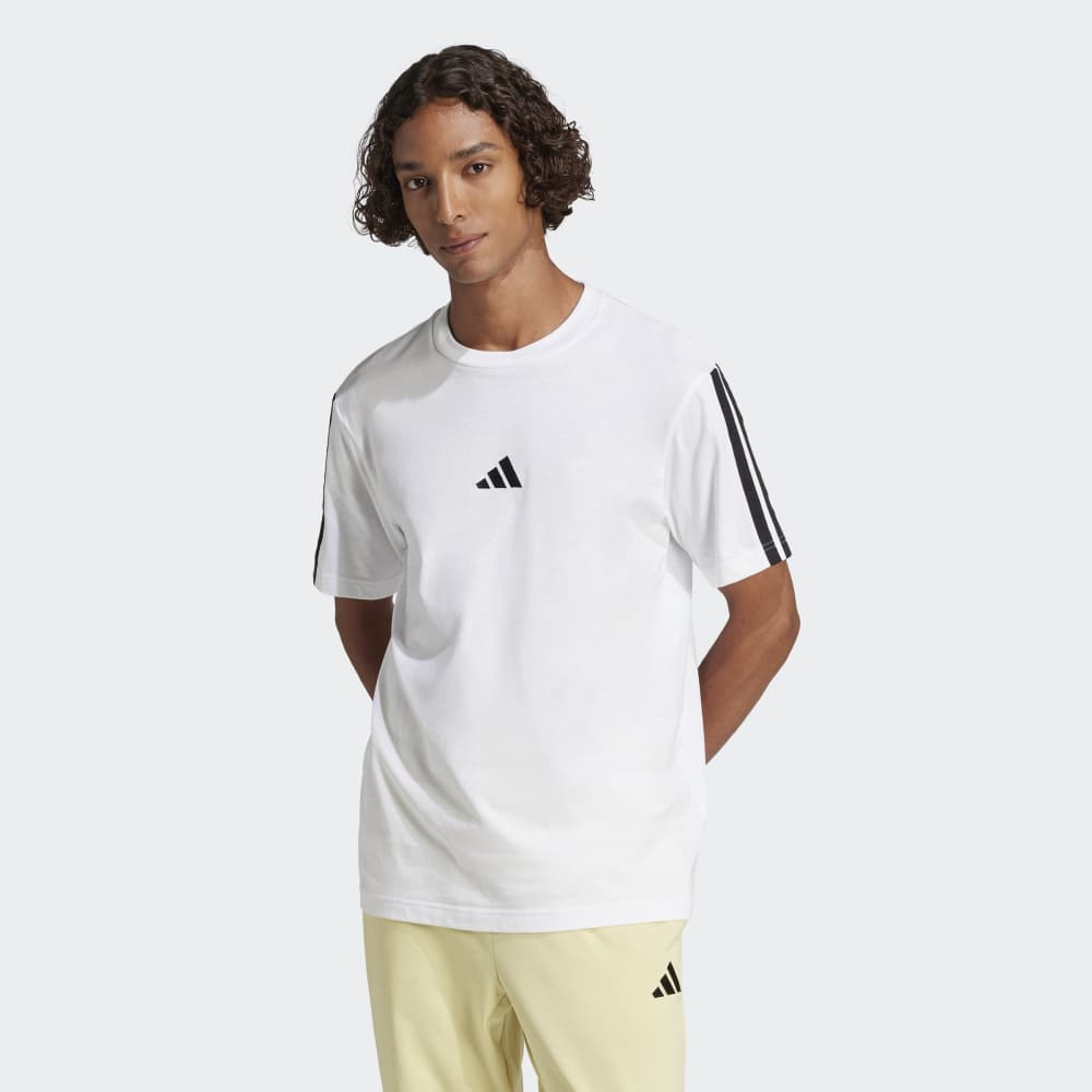 Polo Adidas Essentials 3T Hombre - Urbano | JW1952 Blanco