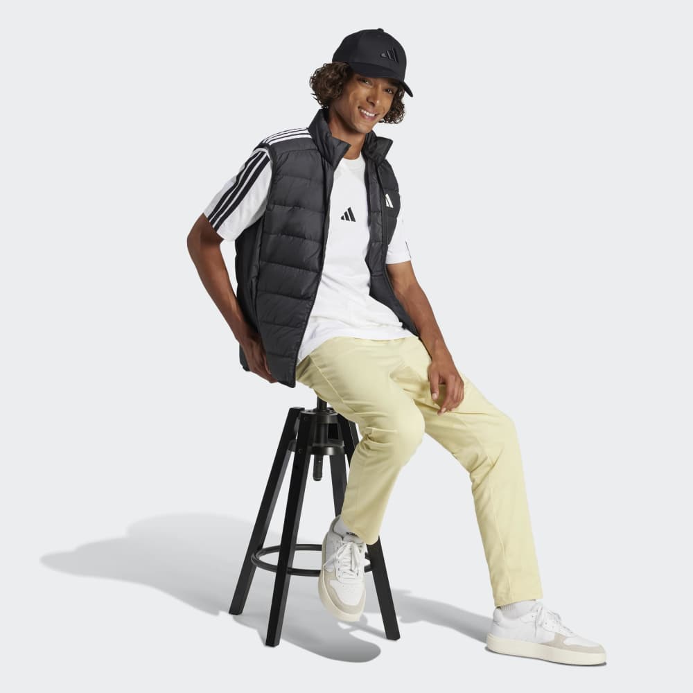 Polo Adidas Essentials 3T Hombre - Urbano | JW1952 Blanco